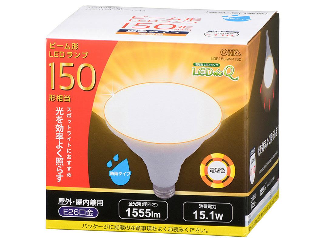 OHM ŵ LEDŵ ӡ׷ (150/1555lm/ŵ忧/E26/ɱ) LDR15L-W/P150