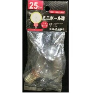 OHM ŵ ߥ˥ܡG50 E17 25Wꥢ