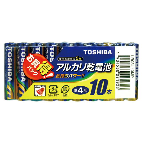 TOSHIBA  륫괥 ñ4 10ܥѥå LR03L10MP5