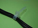 OHM オーム電機 09-1710 コードバンド(結束径φ21mm/15本入り/白) LOB-CB1215W