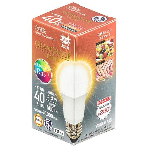 OHM ŵ LEDŵGRANGRADE(40/Ra93/500lm/ŵ忧/E26/۸280/̩ķб)...