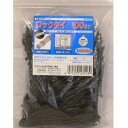 OHM オーム電機 ロックタイ 100mm耐候・黒 1000本入り