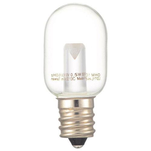 OHM ŵ LEDʥĥ(/0.5W/16lm//T20/E12/Ʃꥢ) LDT1N-H-E12 13C