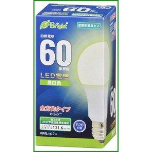 OHM ŵ LEDŵ(60/815lm/6.7W//E26/۸260/̩ķб) LDA7N-G AG...