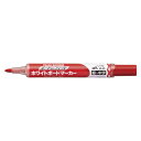 ぺんてる ノックル ボードにフィット ホワイトボードマーカー 細-中字・ソフト丸芯 赤 EMWL5SBF-B 1本 EMWL5SBF-B