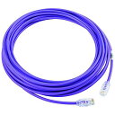 パンドウイット カテゴリ6A 超細径パッチコード(10m、紫) UTP28X10MVL(UTP28X10MVL)
