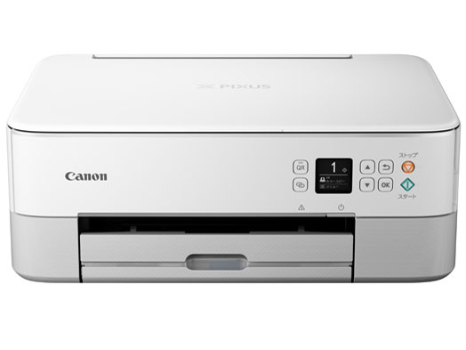 CANON キャノン TS5430WH PIXUS インクジェットプリンター インク4色 染料+顔料 4800×1200 dpi 最大用..