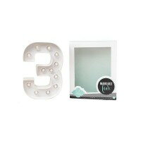 花岡 American Crafts(アメリカンクラフト) MARQUEE マーキーレター(マーキーライト) ナンバー 3 31202..