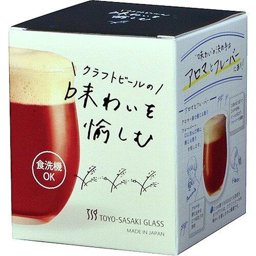 東洋佐々木ガラス ビールグラス 東洋佐々木ガラス 《日本製》クラフトビールグラス (あじわい)【ビヤグラス】【酒】 (35934 B-38103-JAN-BE)（入数12）