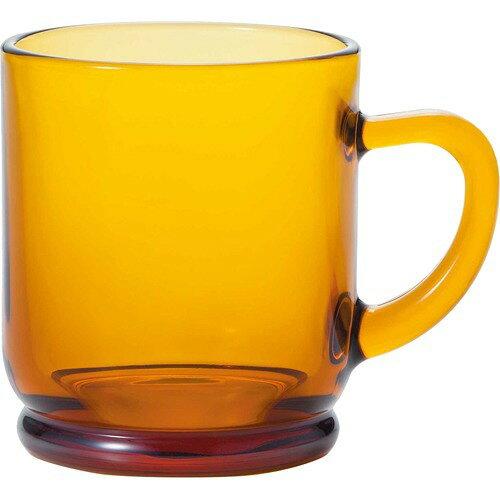 石塚硝子 《日本製》アイスマグ アンバー【マグカップ】【アイスコーヒー】【アイスティー】【ソフトドリンク】 (14939 F-70464)（入数36）