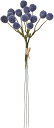アスカ(Asca) ASCA 造花 ダークブルー 全長29cm ポンポンピック×15(1束3本) A-47621-009D