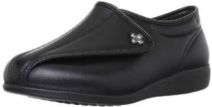 アサヒコーポレーション 快歩主義L011 ブラックスムース 24.5　KS21041BA