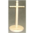 星野工業 日光桧 ボード用スタンド 丸 φ20x39.5cm 日光桧 520g