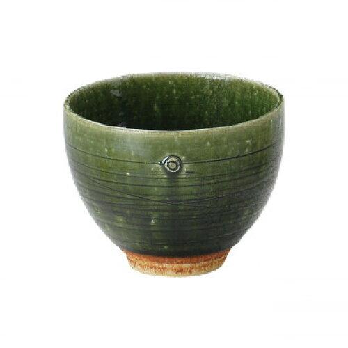 かじゅあるらいふ(Kakuni) カクニ らせん彫り織部 丸湯呑(大) K90119 (1602641)