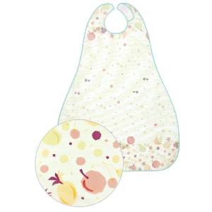 日本エンゼル 食事用エプロンII(ロングタイプ) シャーベットグリーン 6068