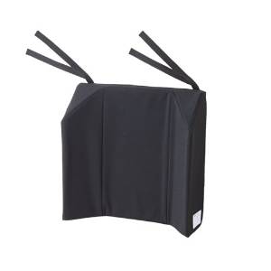 日本エンゼル SS【SideSupport】クッションII ブラック 40cm×40cm×厚さセンタ
