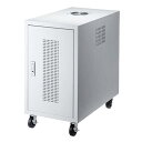 SANWASUPPLY サンワサプライ キャスター付きハブボックス(4U) CP-THBOX4UW