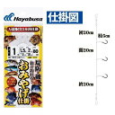 ハヤブサ(Hayabusa) 防波堤・磯 おみやげ仕掛 5-3