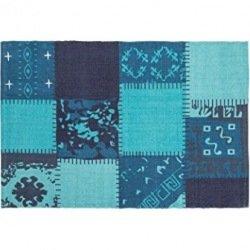 AZUMAYA 東谷 ラグ　130×90cm ブルー