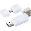 쥳 LightningUSB/USB3.2(Gen1)/USB3.0б/64GB/ۥ磻(MF-LGU3B064GWH)