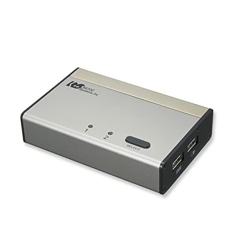 ラトックシステム DVIパソコン切替器(2台用)(RS-230UDA)