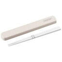 OSK ≪新商品≫【コンフォータブル】 引フタ箸箱セット19.5cm 抗菌<日本製> (140105)