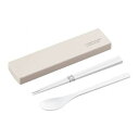 OSK ≪新商品≫【コンフォータブル】 引フタコンビ 箸&スプーンセット 抗菌<日本製> (140129)(入数60)