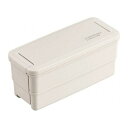 OSK ≪新商品≫【コンフォータブル】弁当箱 2段 ランチボックス 抗菌<日本製> (140167)(入数30)