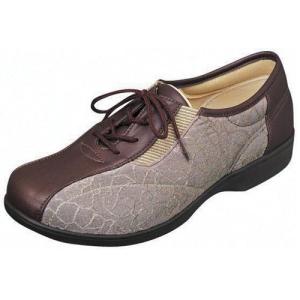 ムーンスター らくらく L007 女性用 23.5cm ブラウン