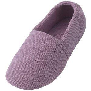 徳武産業 あゆみシューズ エスパドワイド 紫 S 左右 2704