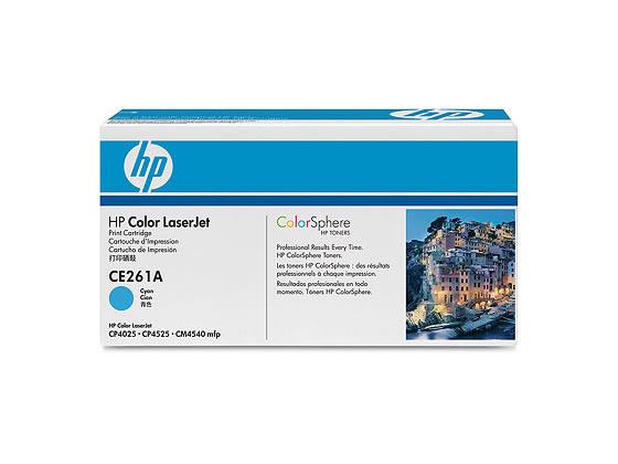 プリントカートリッジ シアン HP CE261A