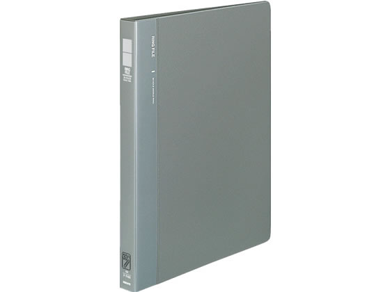 リングファイル〈30穴〉背幅27mm A4タテ グレー コクヨ フ-F460M