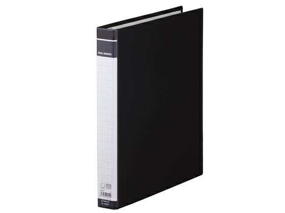 リングバインダーBF A4タテ 黒 キングジム 668BF-BK