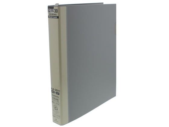 メタルバインダー(ダブロック) A4タテ 内径25mm グレー マルマン F948R-11