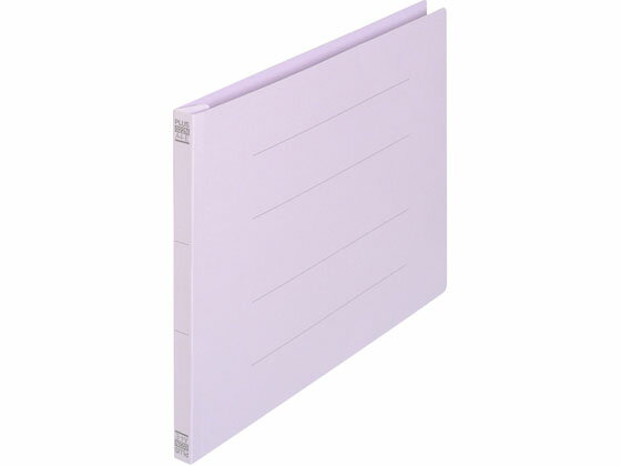 フラットファイル ノンステッチ A4ヨコ バイオレット NO.022N プラス 78272