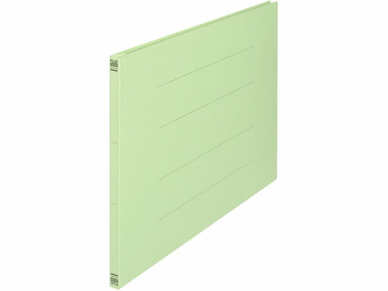 フラットファイル ノンステッチ A3ヨコ グリーン NO.002N プラス 78176