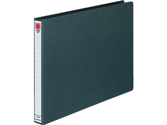 スプリングファイル B4ヨコ とじ厚20mm 黒 コクヨ フ-109