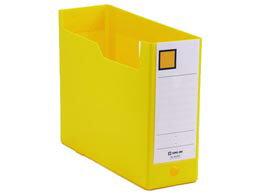 GボックスPP A4ヨコ 背幅103mm 黄 10冊 キングジム 4633N-Y