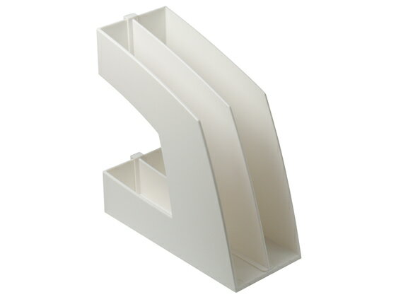 ファイルボックス A4タテ 背幅107mm ホワイト ソニック FB-708-W