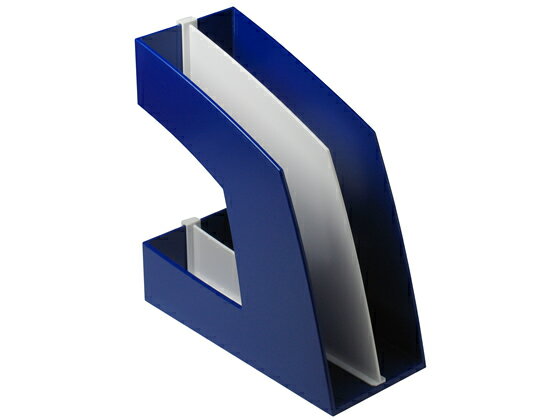 ファイルボックス A4タテ 背幅107mm ブルー ソニック FB-708-B