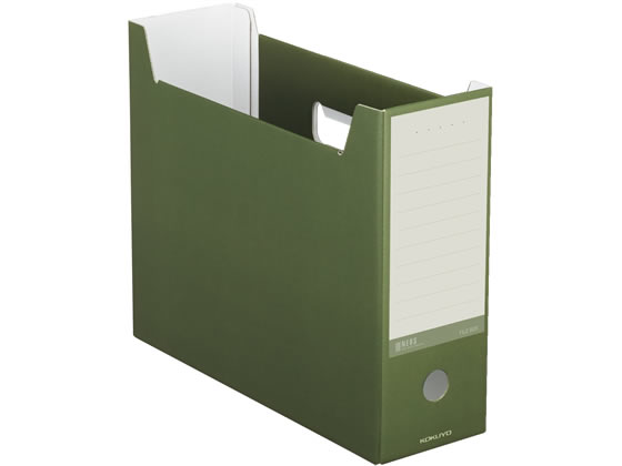 ファイルボックス〈NEOS〉A4 オリーブグリーン コクヨ A4-NELF-DG