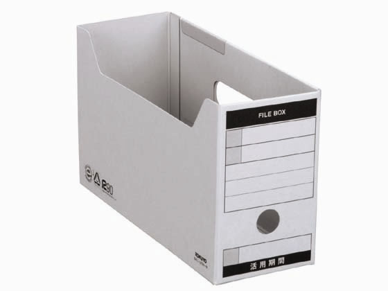 ファイルボックス-FS〈Bタイプ〉B4 1／3ヨコ グレー コクヨ B41/3-LFBN-M
