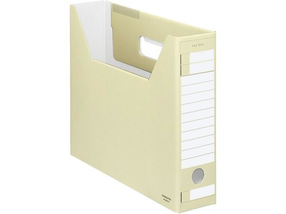 ファイルボックス-FS〈Dタイプ〉A4ヨコ 背幅75mm 黄 コクヨ A4-SFD-Y