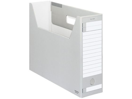 ファイルボックス-FS〈Dタイプ〉B4ヨコ 背幅102mm グレー コクヨ B4-LFD-M