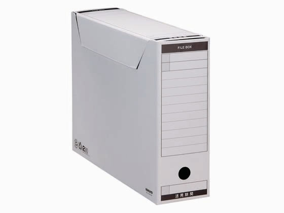 ファイルボックス-FS〈Bタイプ〉B4ヨコ 背幅102mm グレー コクヨ B4-LFBN-M