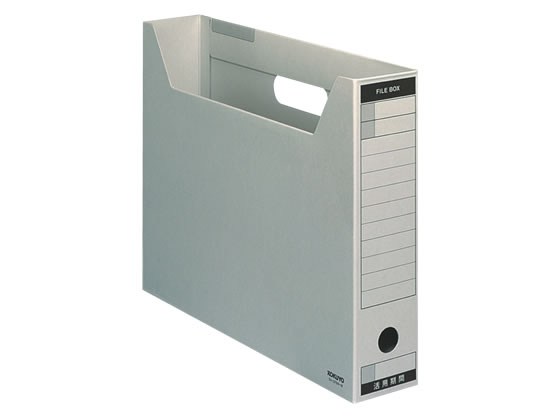 ファイルボックス-FS〈Bタイプ〉B4ヨコ 背幅75mm グレー コクヨ B4-SFBN-M