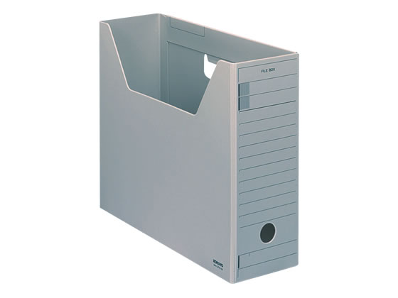 ファイルボックス-FS〈Hタイプ〉A4ヨコ 背幅102mm グレー コクヨ A4-LFH-M
