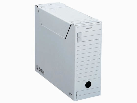 ファイルボックス-FS〈Fタイプ〉A4ヨコ 背幅102mm グレー 5冊 コクヨ A4-LFFN-M