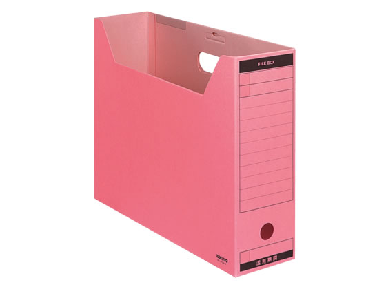 ファイルボックス-FS〈Bタイプ〉B4ヨコ 背幅102mm ピンク コクヨ B4-LFBN-P