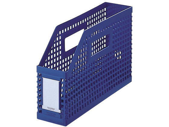 シスボックス A4ヨコ 背幅85mm 青 セキセイ SBX-86